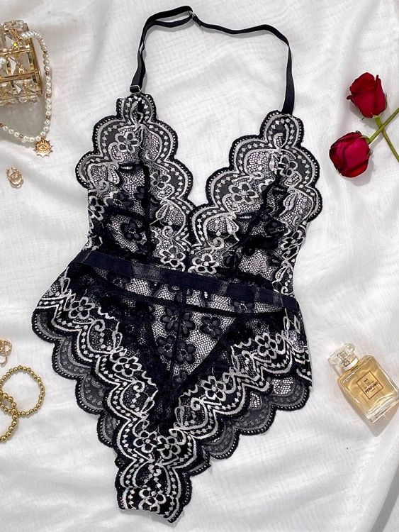 Lace leotard product image (3)