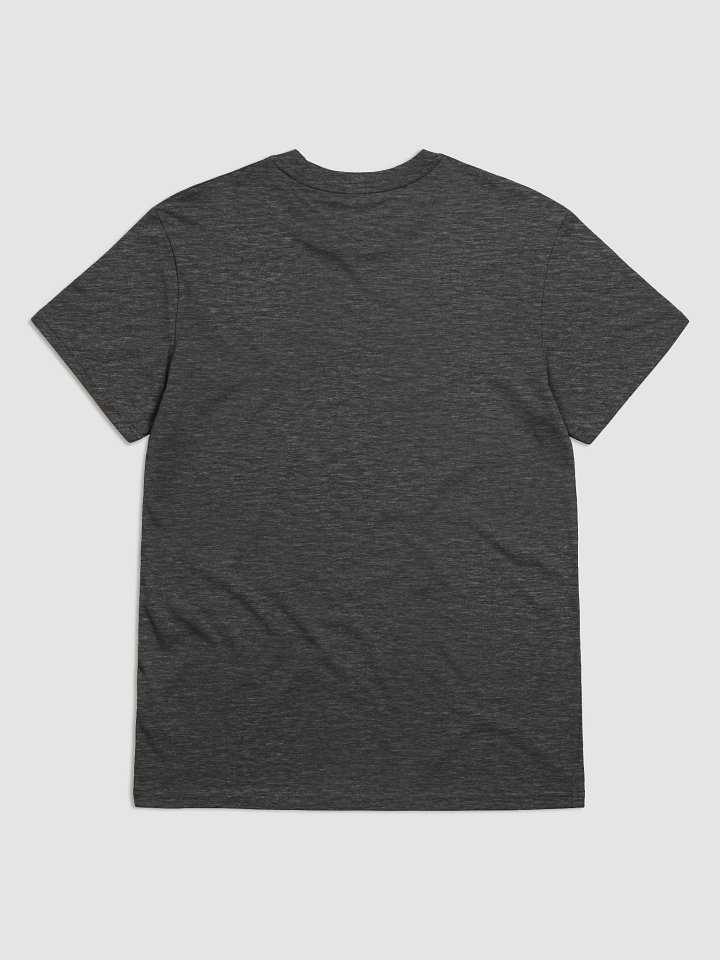 The Pink Slits organic cotton silhouette tee (black or grey) product image (2)