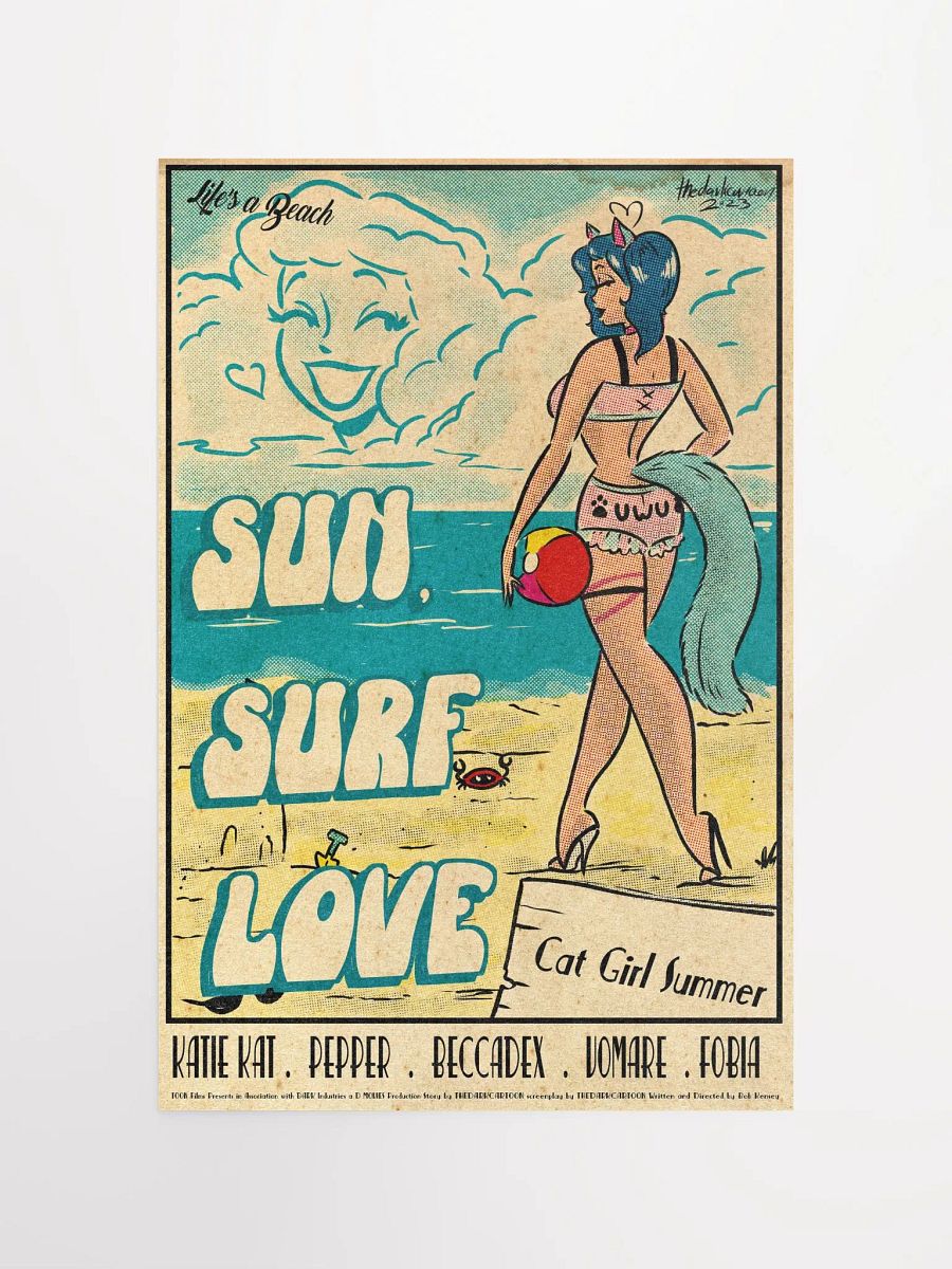 Retro Summer Movie -Print product image (4)