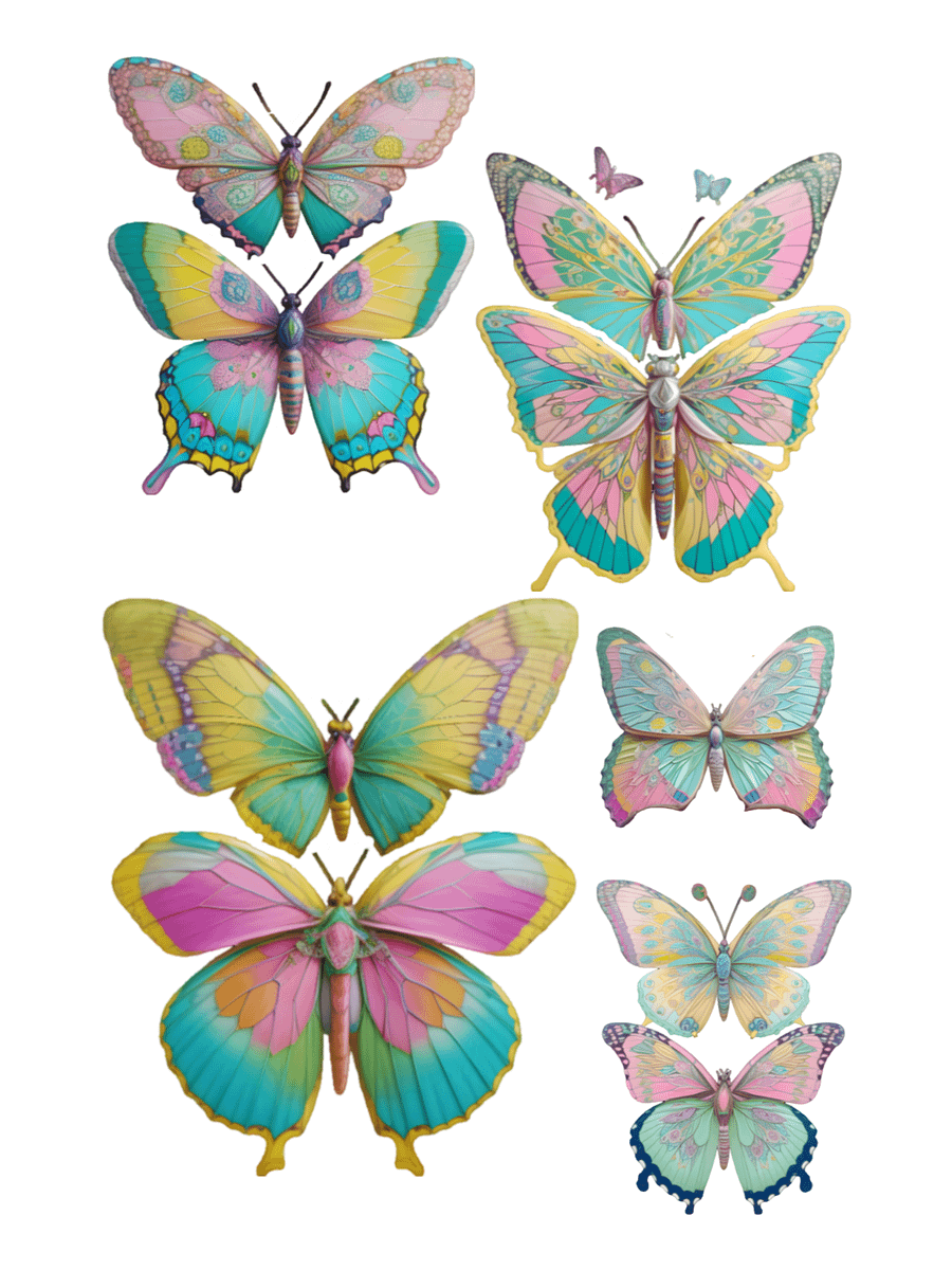 Butterfly Cut and Collage Printable product image (3)
