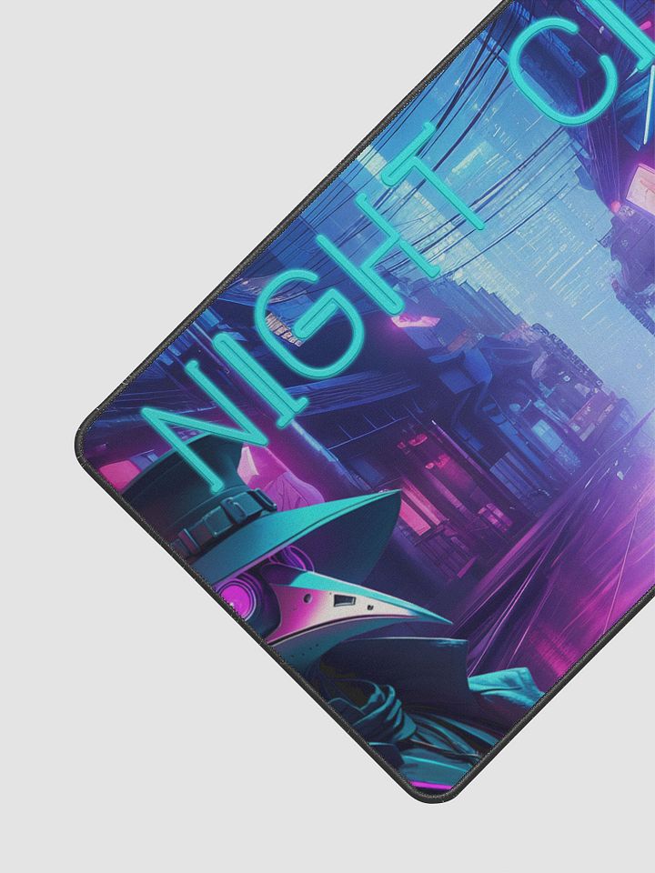 Cyber Plague Doctor Night City Mouse Pad product image (2)