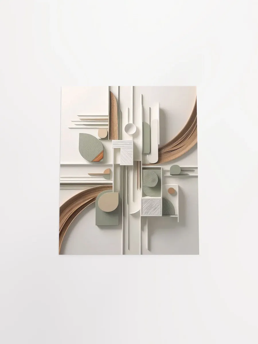 Modern Minimalist Art v2 - Poster - Small and Standard Sizes - 8x10-11x14-12x16-16x20 Inches product image (15)