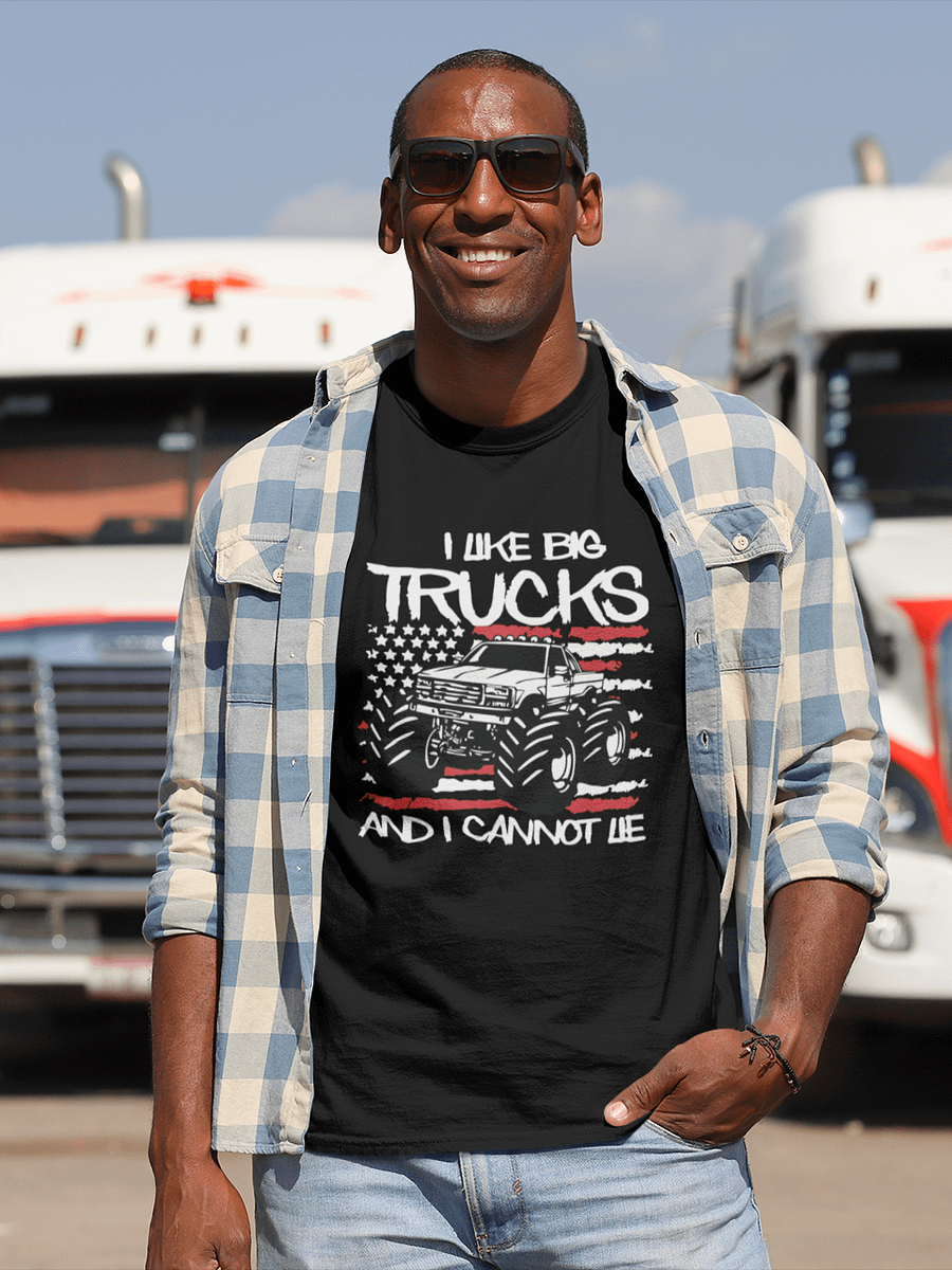 Bella Canvas men's Tshirt Featuring I Like Big Trucks product image (1)