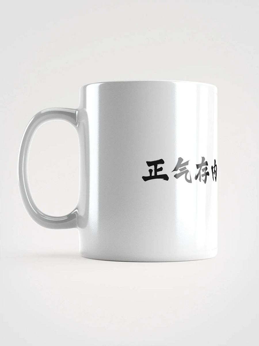 中医文化陶瓷杯 - 白色 - 正气存内，‌邪不可干 product image (6)