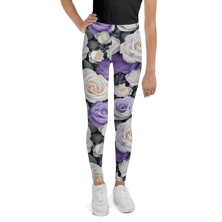 Vibrant Rose Youth Leggings product image (1)