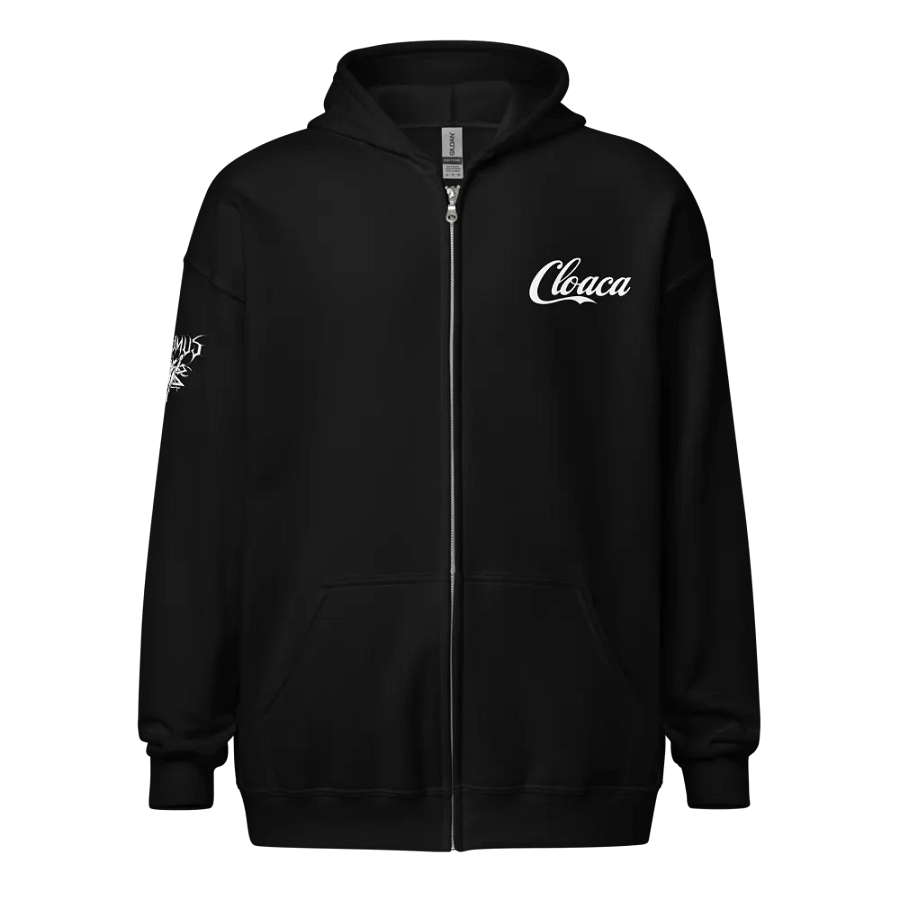 Cloaca Cola zip hoodie product image (2)