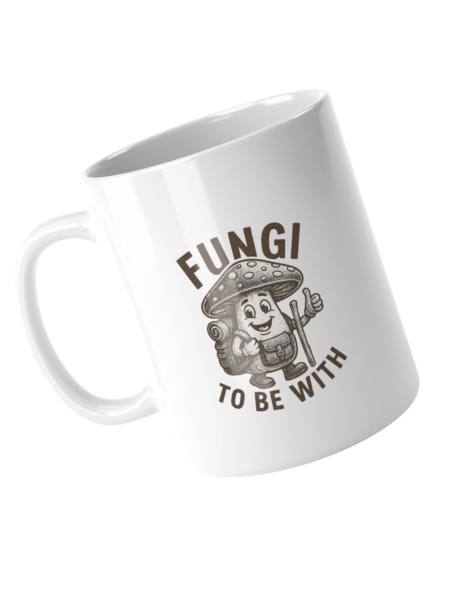Fungi To Be With Mug- Funny Mushroom Foraging Mug Gift for Mushroom Foraging Lovers and Hobbyists product image (10)