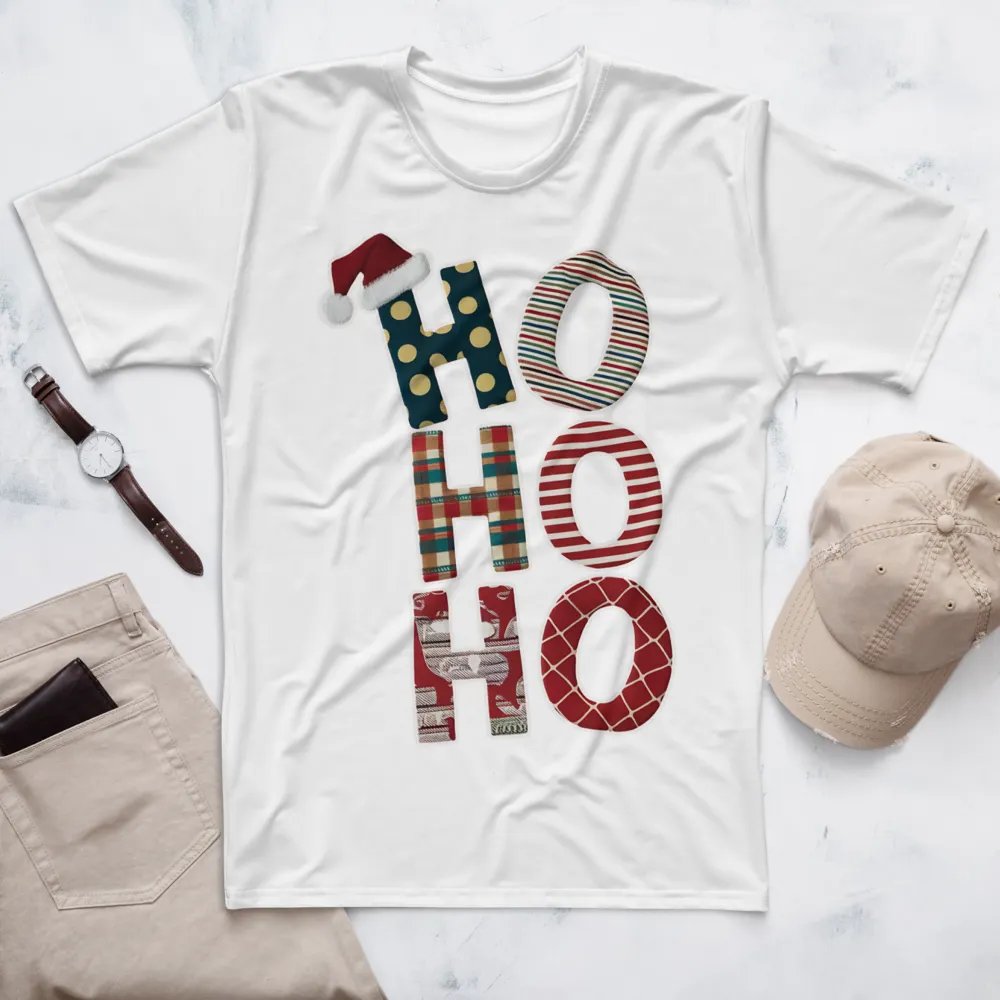 HO HO HO Text T Shirt product image (7)