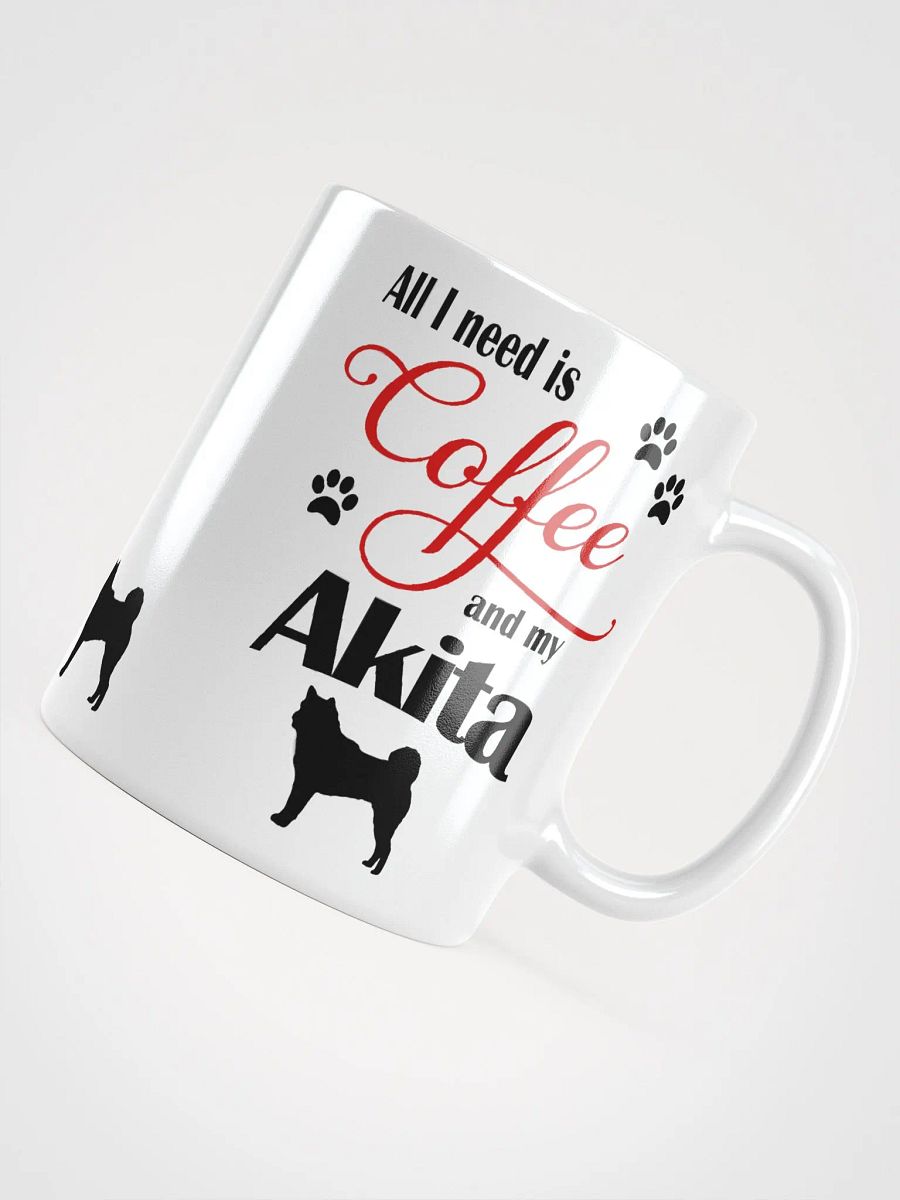 Coffee and my Akita Mug product image (4)