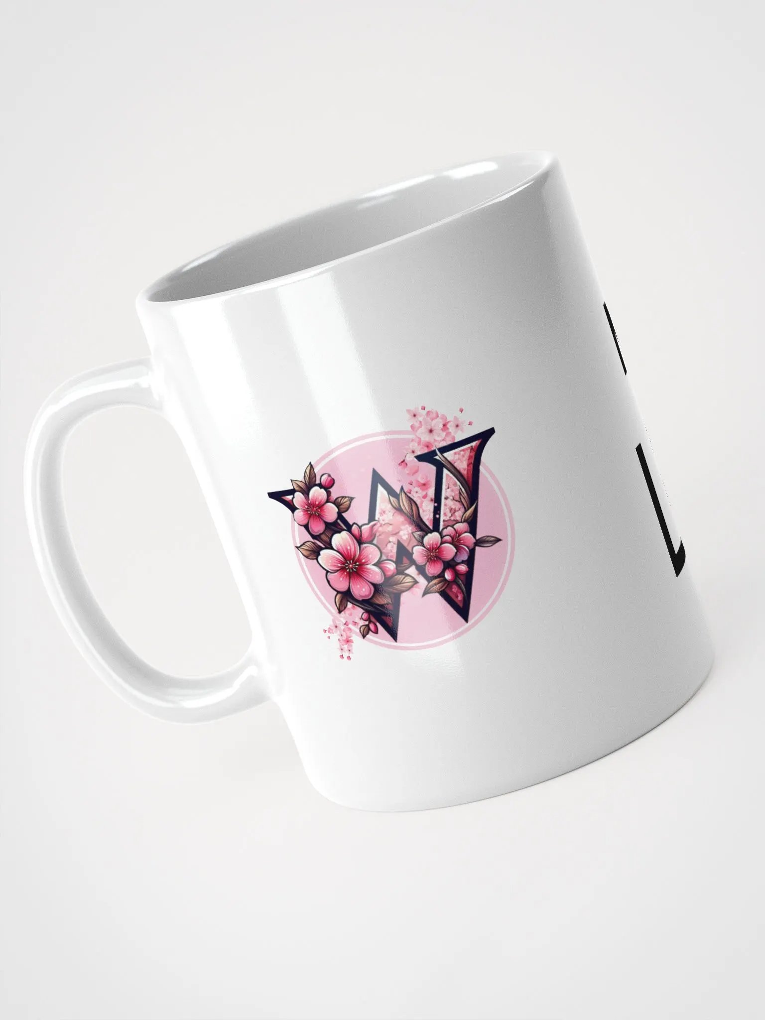 Taza blanca brillante No más drama product image (8)