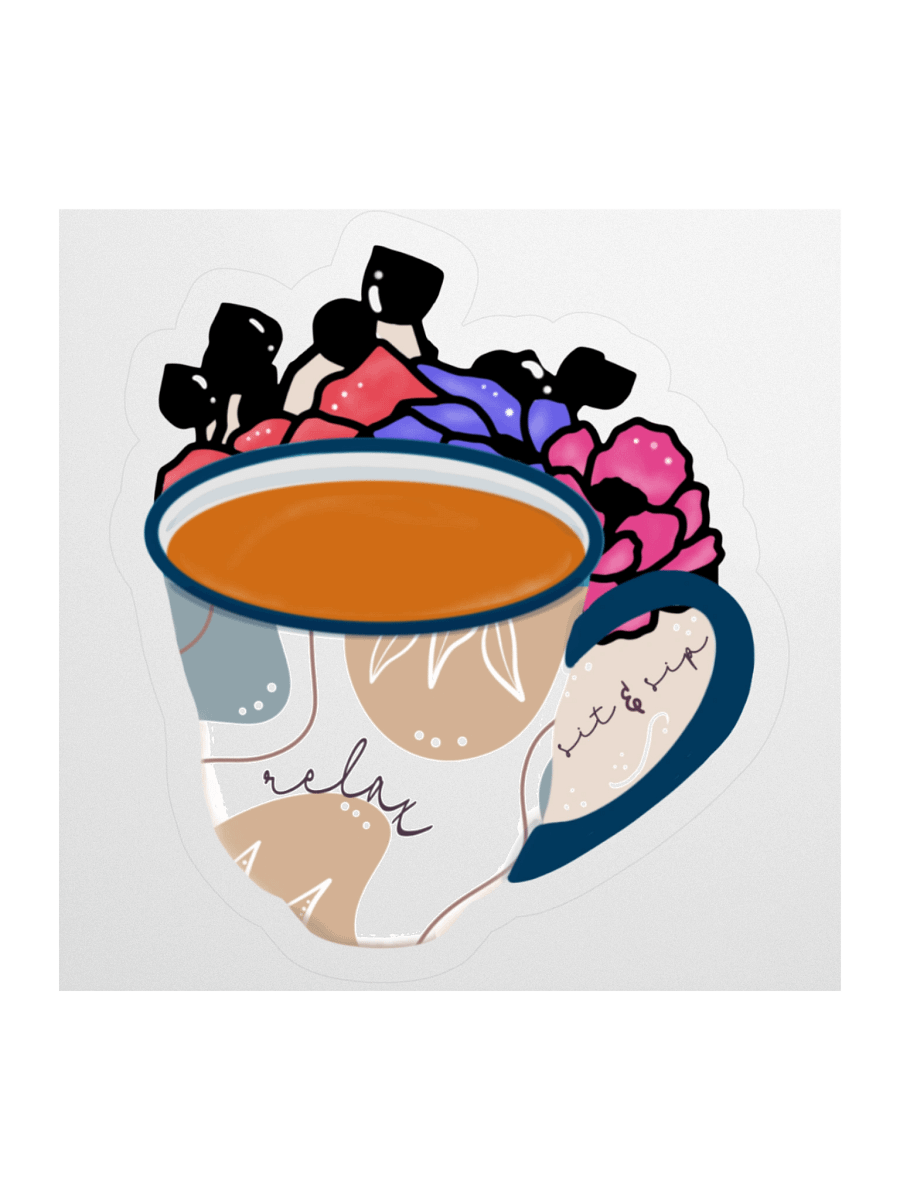Sit and Sip Sticker product image (1)