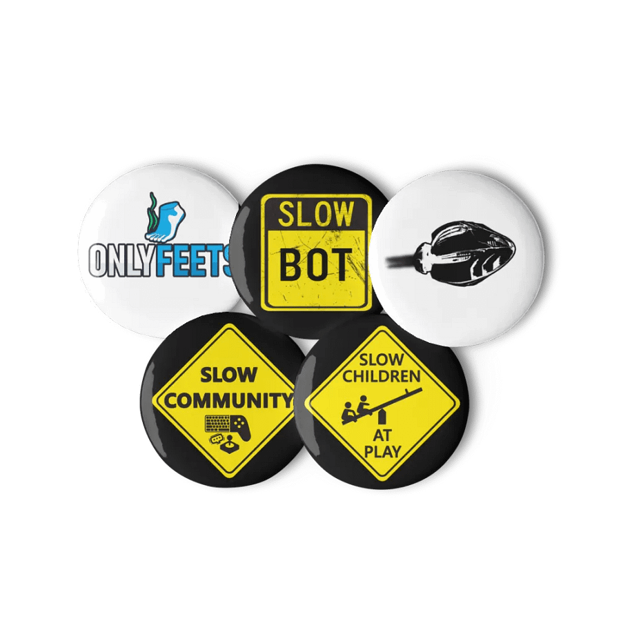 SLOW | Pin Set 1 product image (2)
