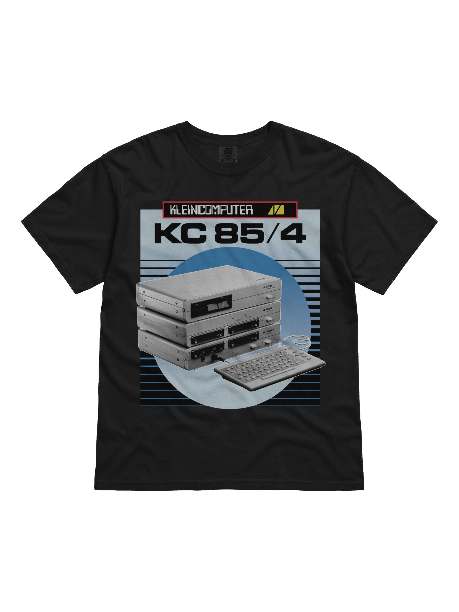 DDR Kleincomputer KC85/4 Shirt (blue) product image (1)