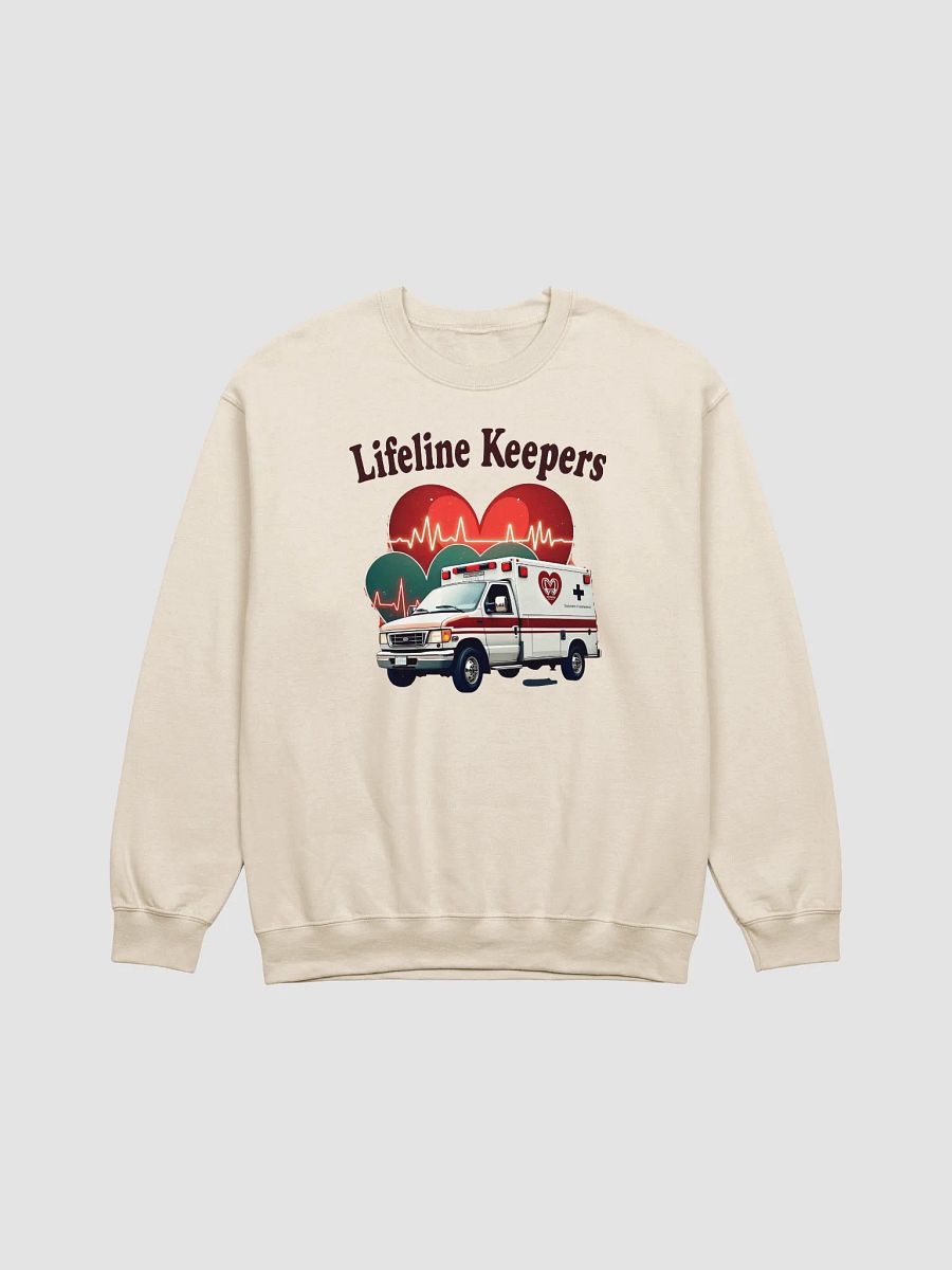 Heartbeat Lifeline Ambulance Crewneck product image (3)