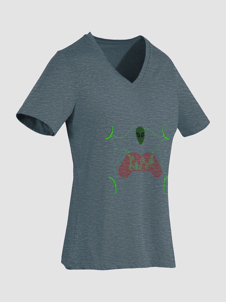 Galactic Gamer V-Neck Tee product image (2)