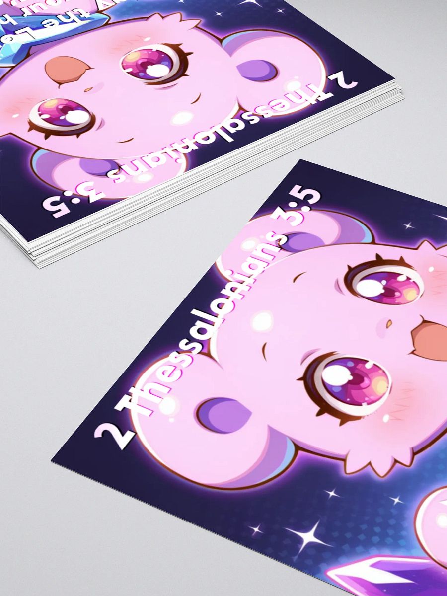 Bible Cuties Philip - May the Lord direct your hearts into God's love Sticker product image (4)
