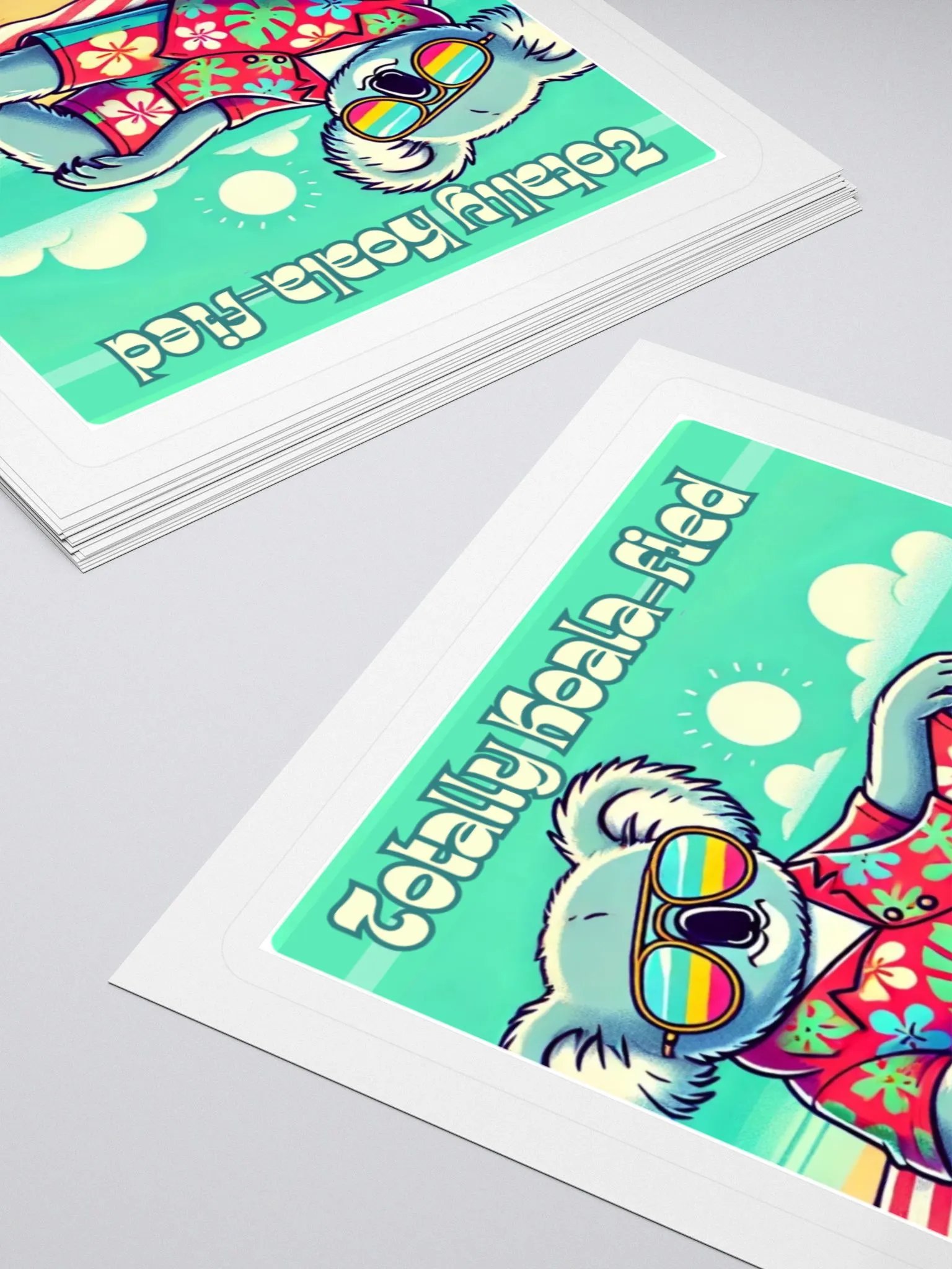 Totally Koala-fied (Kiss Cut Stickers) product image (7)