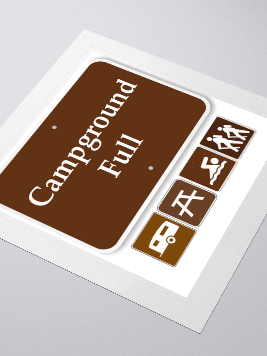 Campground Full Sticker product image (8)
