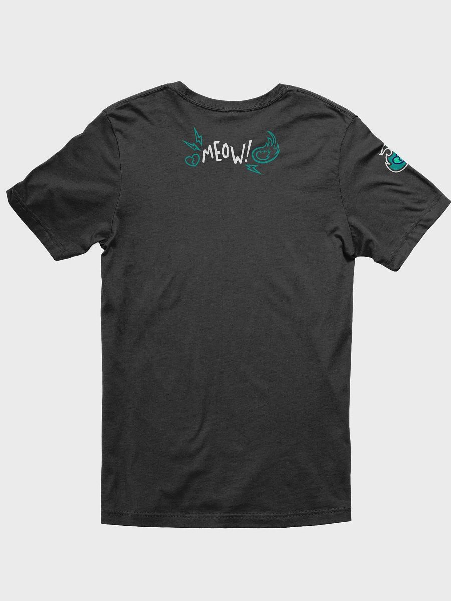 Heartbreaker Virtual Meow // T-Shirt - Teal Dark Mode product image (2)