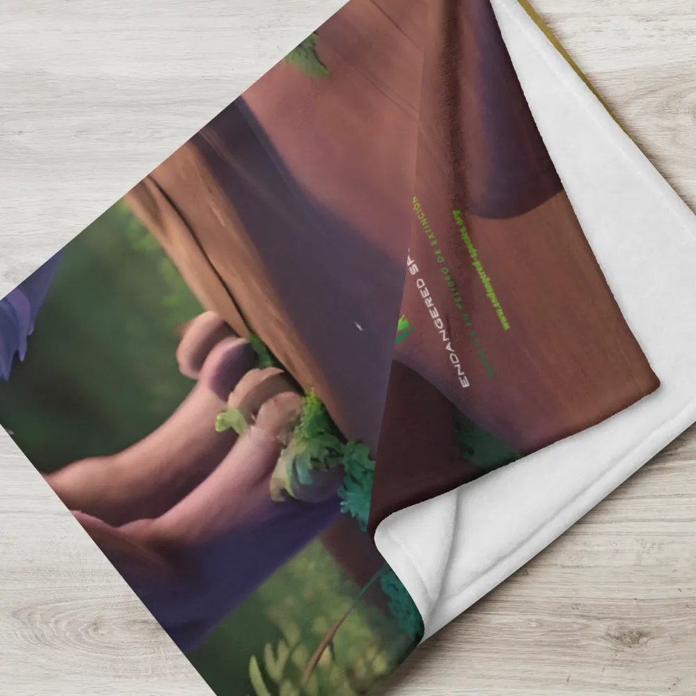 Endangered Species - Mexico - Mexican Wolf Throw Blanket product image (6)