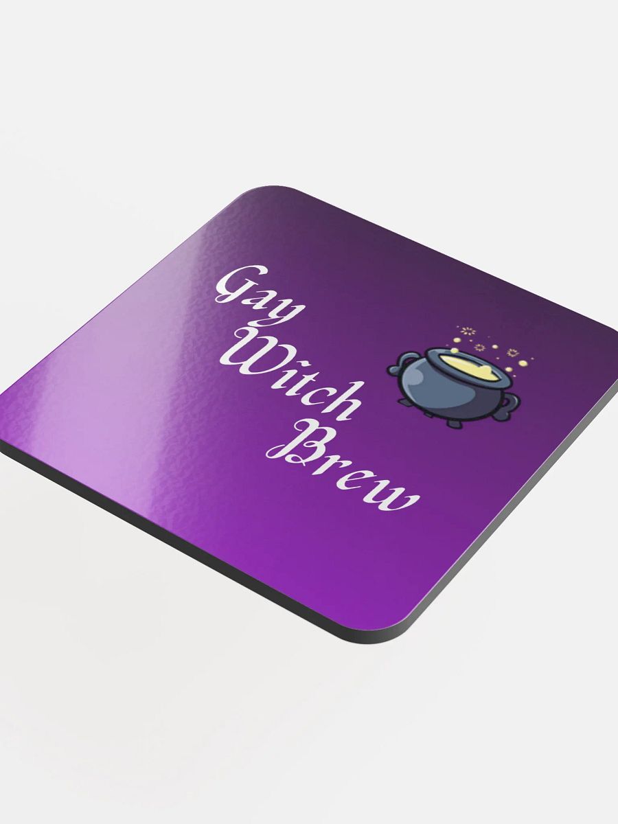 Gay Witch Brew Coaster product image (4)