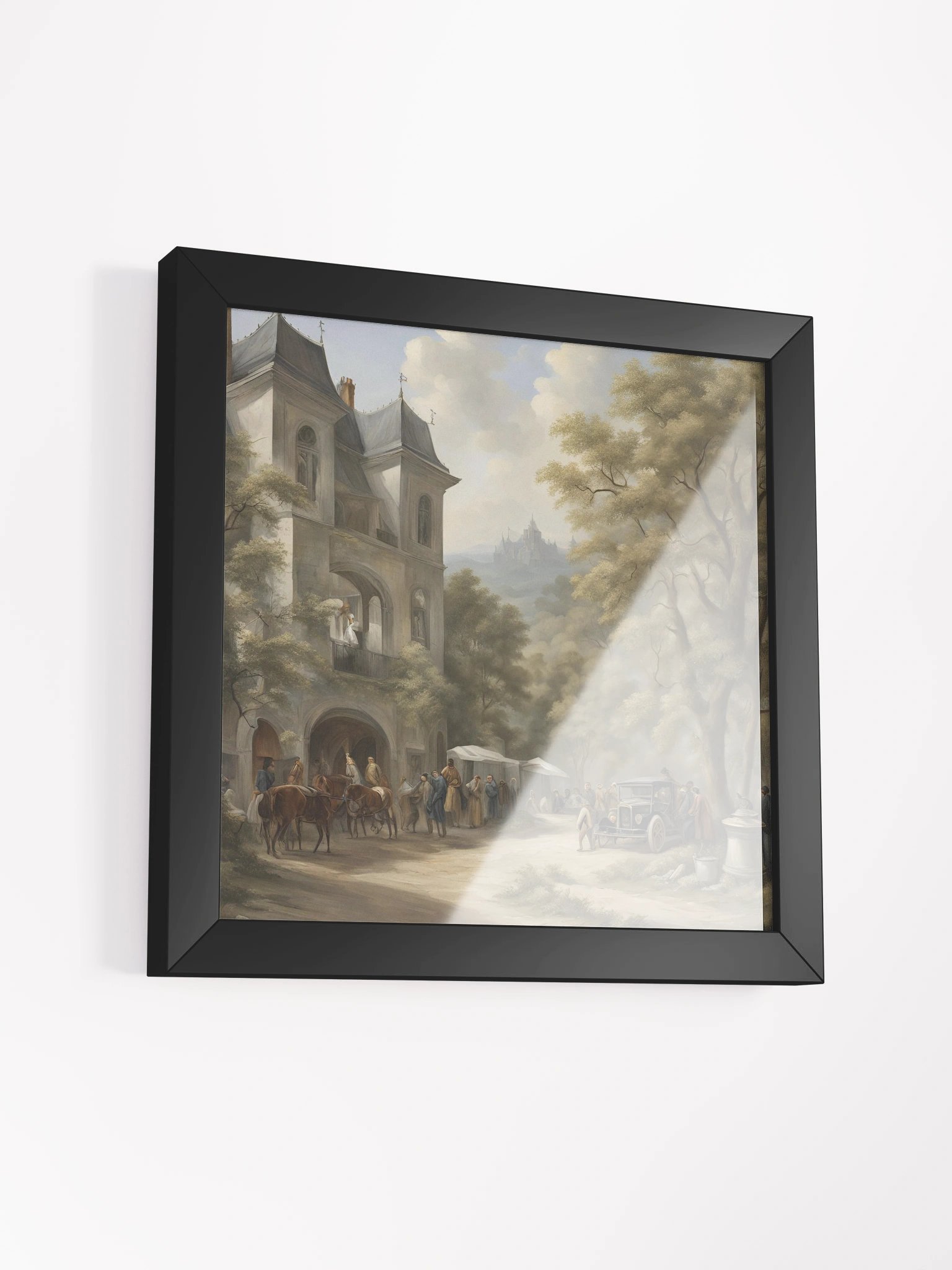 Fontaine des Lys Framed Premium Poster product image (12)