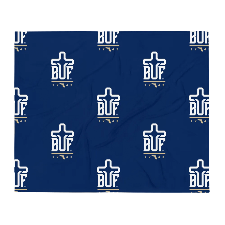BUF Pattern Throw Blanket product image (1)
