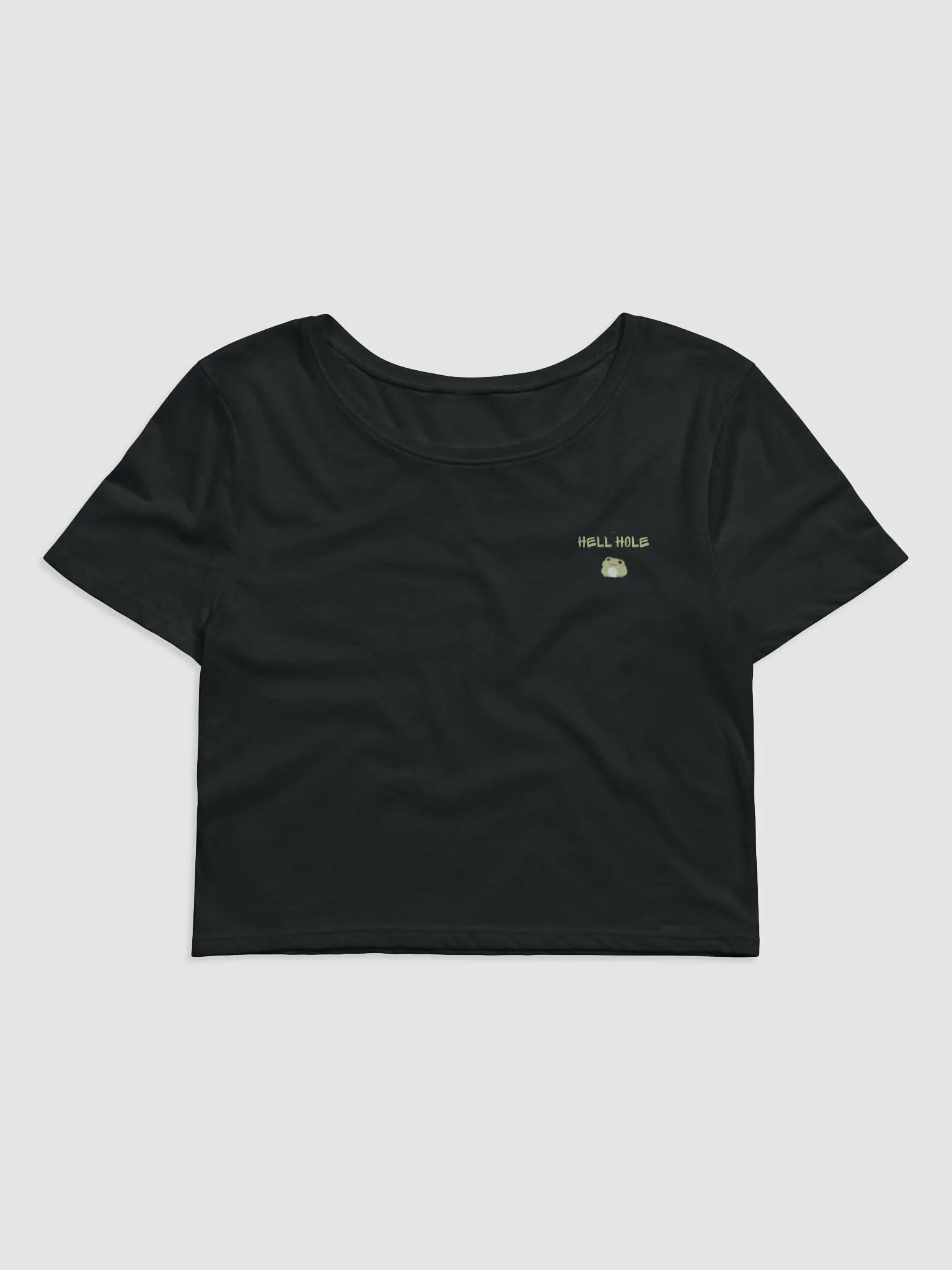 hell hole frog crop top product image (1)