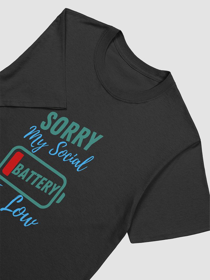 Low Battery Social Life T-Shirt product image (2)