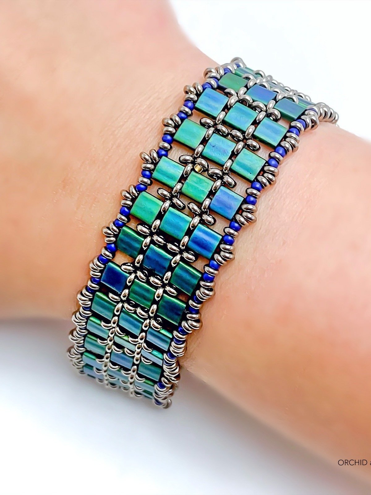 Beading Pattern – Twilight Tila Bead Bracelet product image (1)