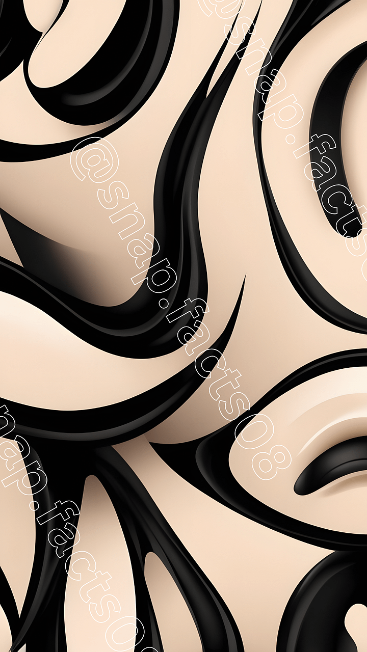 Retro Orbits – Futuristic Abstract Art Print product image (1)