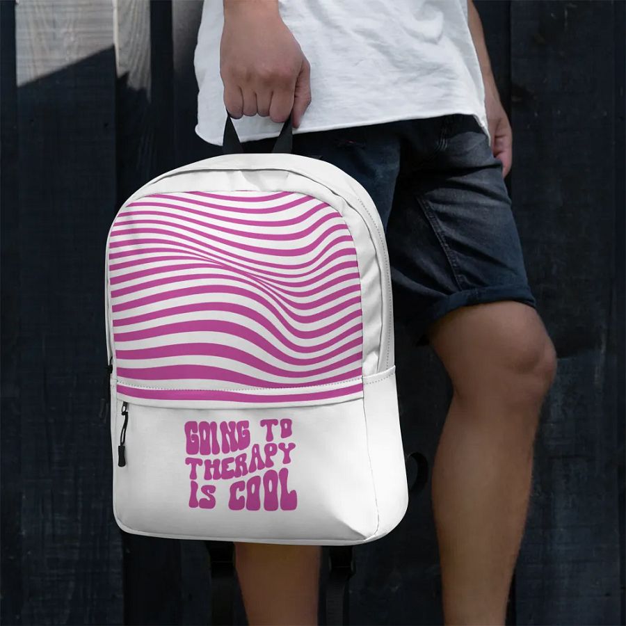 Therapy is Cool Backpack product image (4)