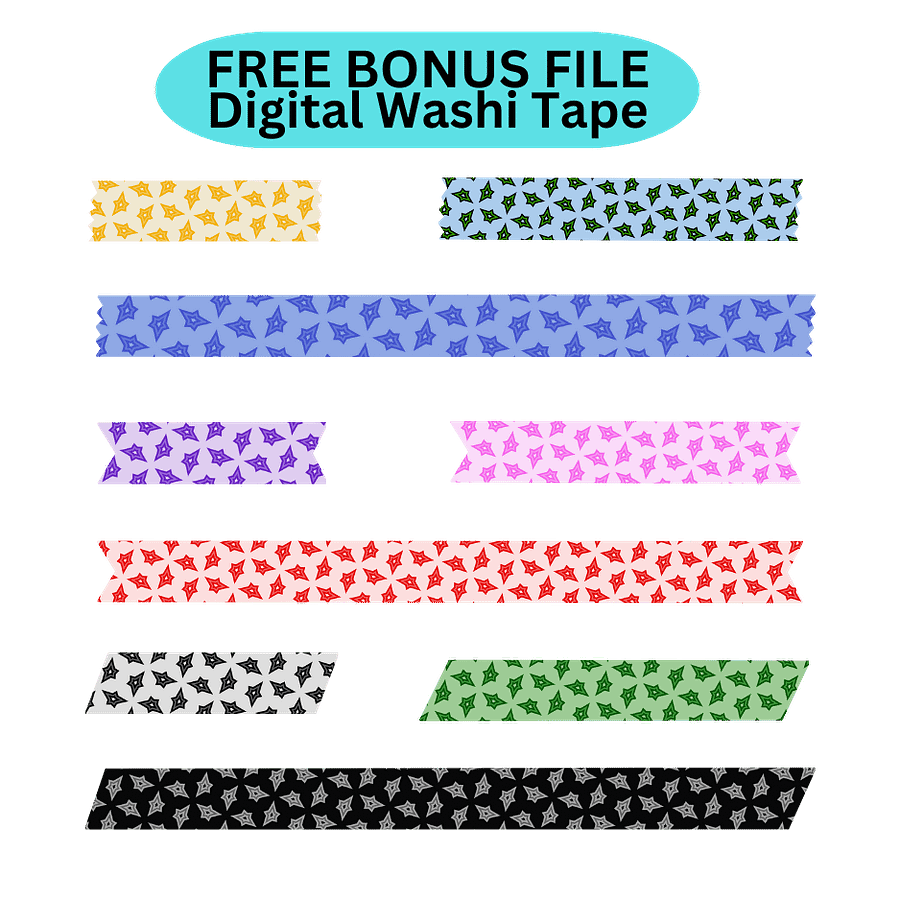 Irregular Star Paper Pack - Digital Download product image (8)