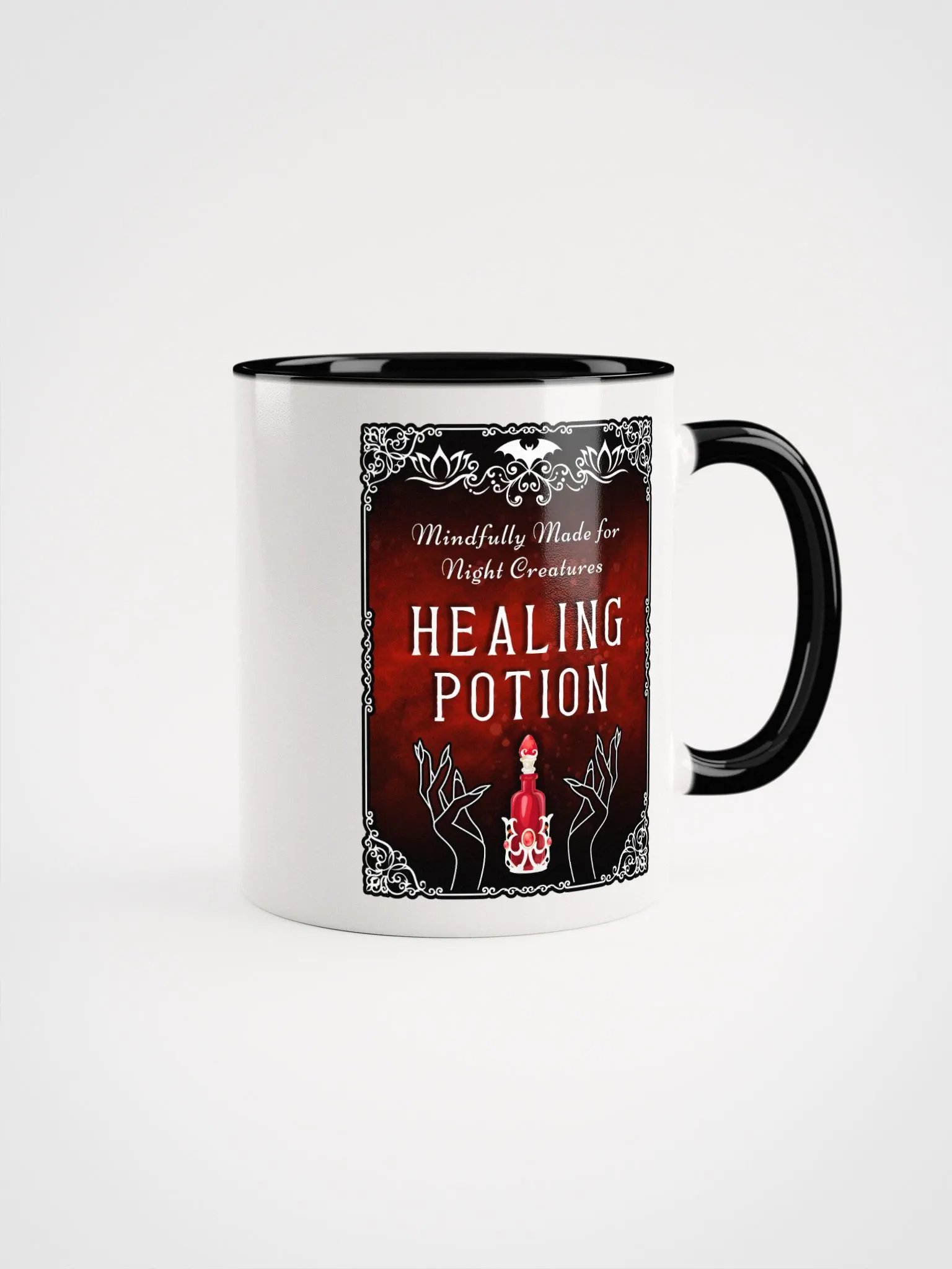 Healing Potion Mug - Available in Red or Black product image (3)