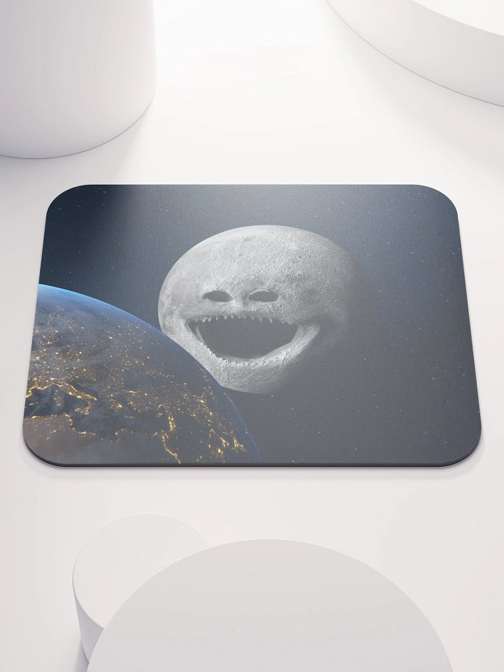 The Moon Woke Up Mousemat product image (1)