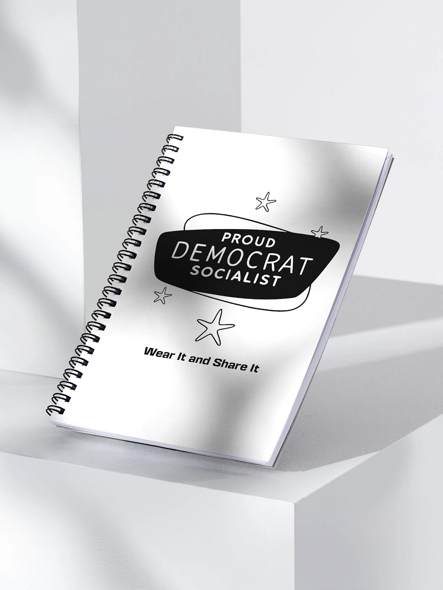 Proud Democrat Socialist Notebook product image (3)