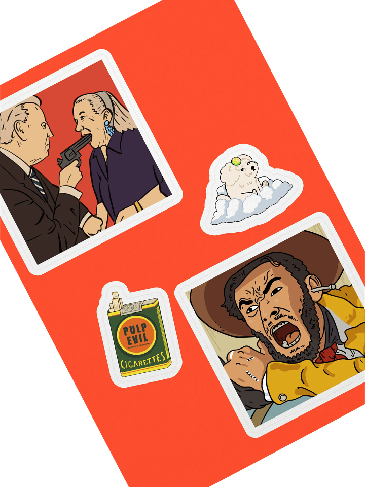 Sin Sticker Sheet product image (1)