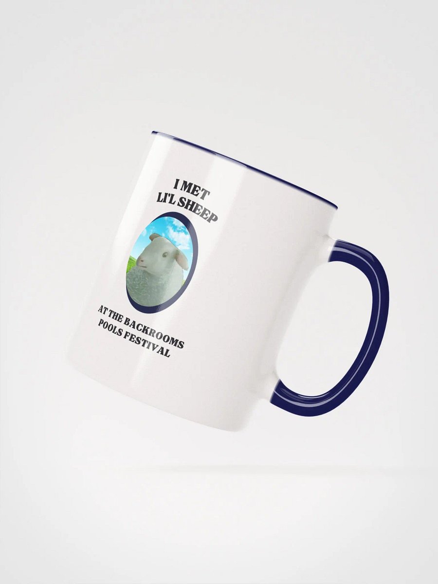 I Met Li'l Sheep at the Backrooms POOLS Festival Mug product image (2)
