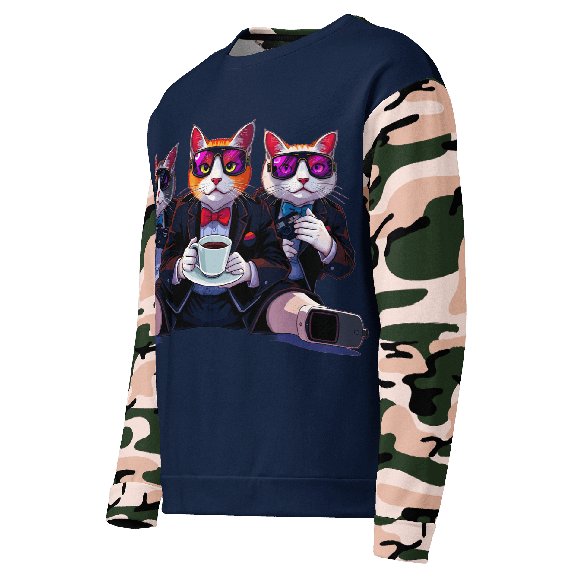 Unisex Sweatshirt-Lickin’ the Brew Life product image (3)