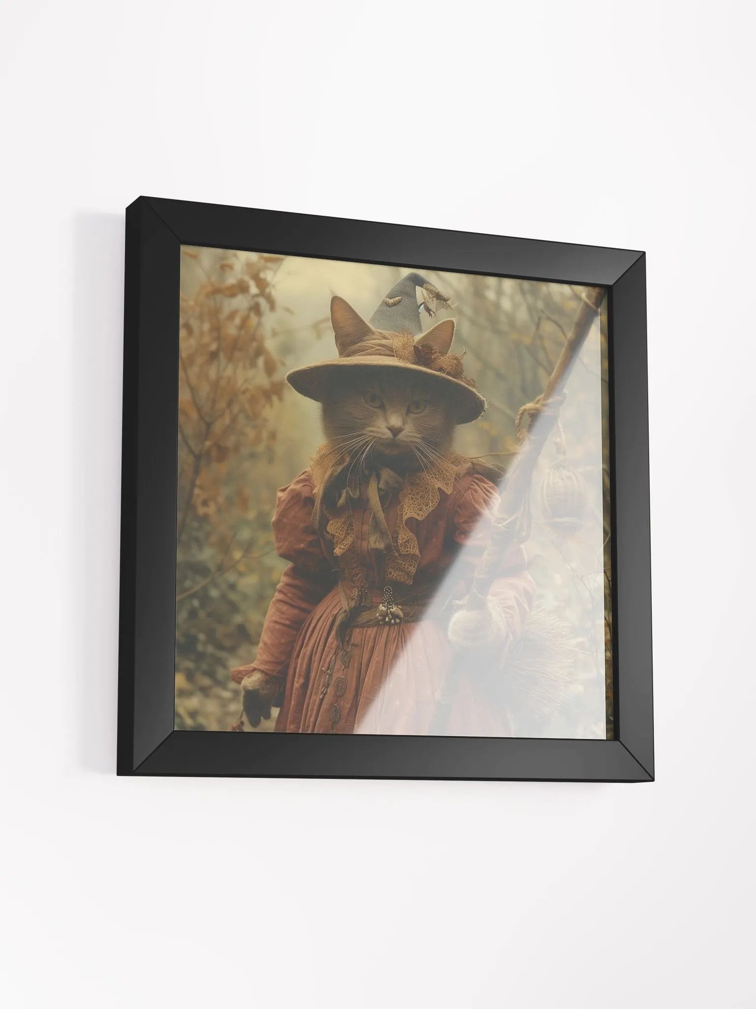 Regal Looking Orange Cat Witch Photography Wall Art product image (22)