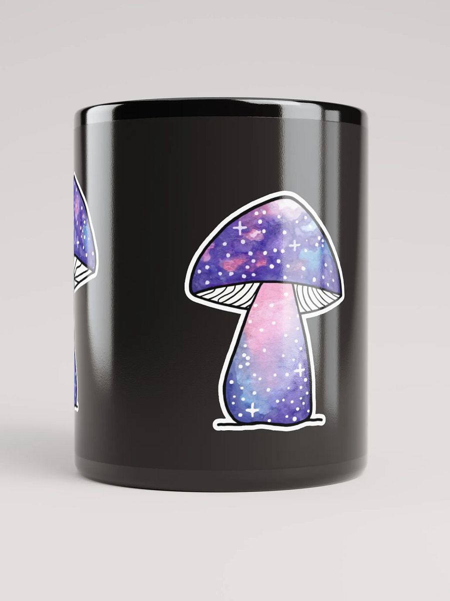 Space Mushies Mug ~ Black product image (10)