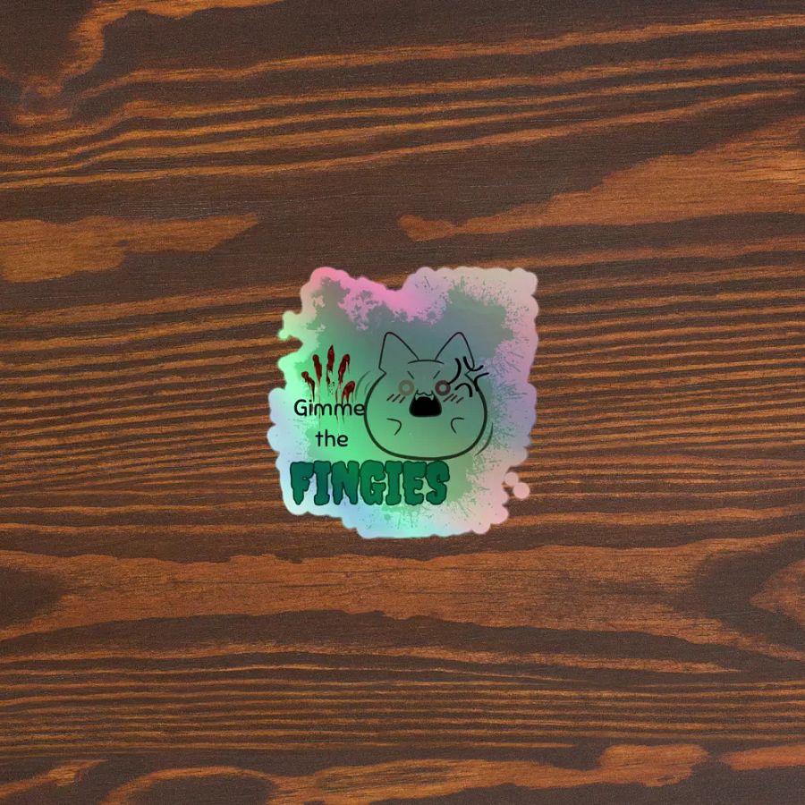 Gimme the Fingies Holo Sticker Pack product image (3)