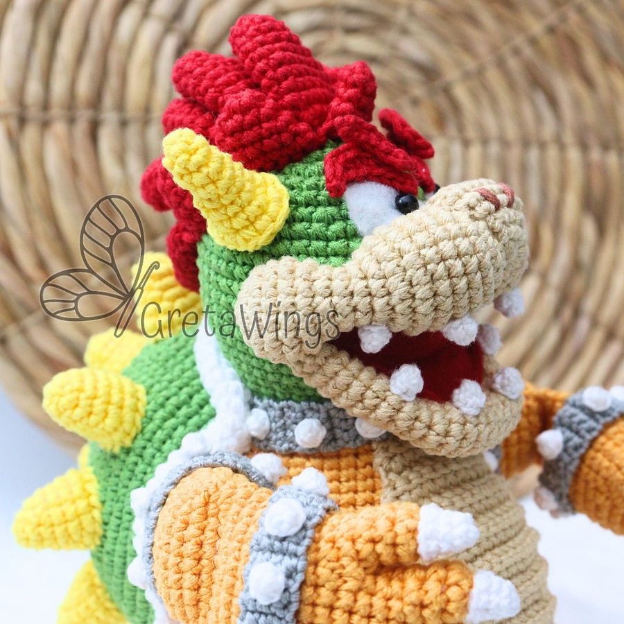 Bowser Amigurumis Pattern (digital download) product image (4)