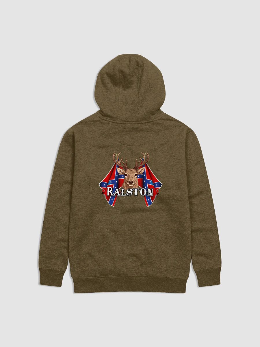 "Ralston" Last Name Rebel Redneck Deer - Adult Hoodie product image (2)