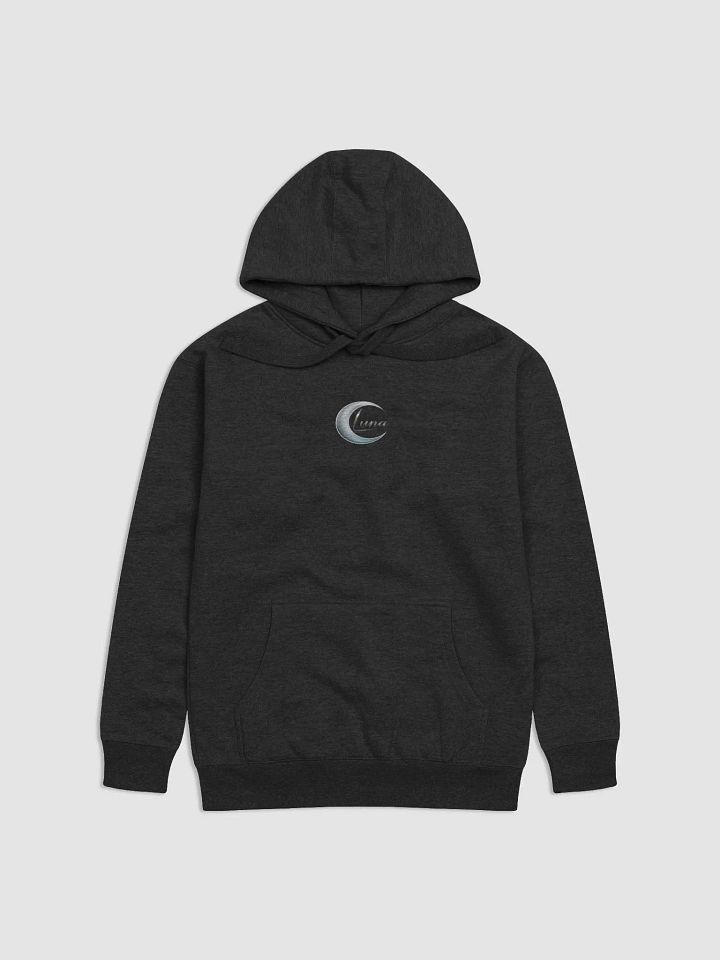 Luna's Embrace Unisex Premium Hoodie - Celestial Moon Design product image (1)