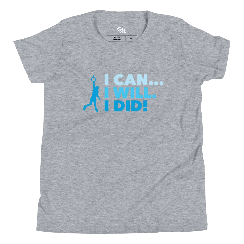 I Can... I Will. I Did! Blue Kids Tee product image (1)