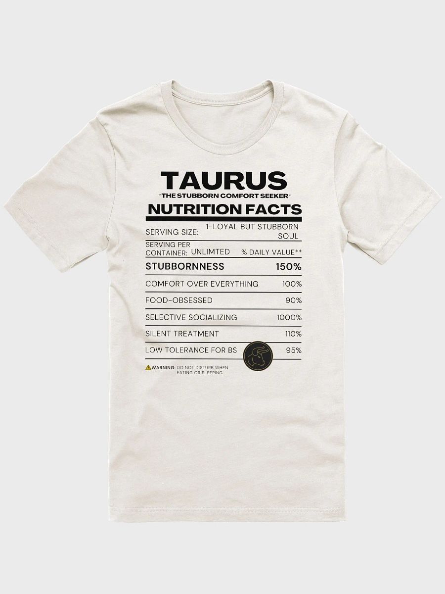 Taurus Unisex T-Shirt product image (2)