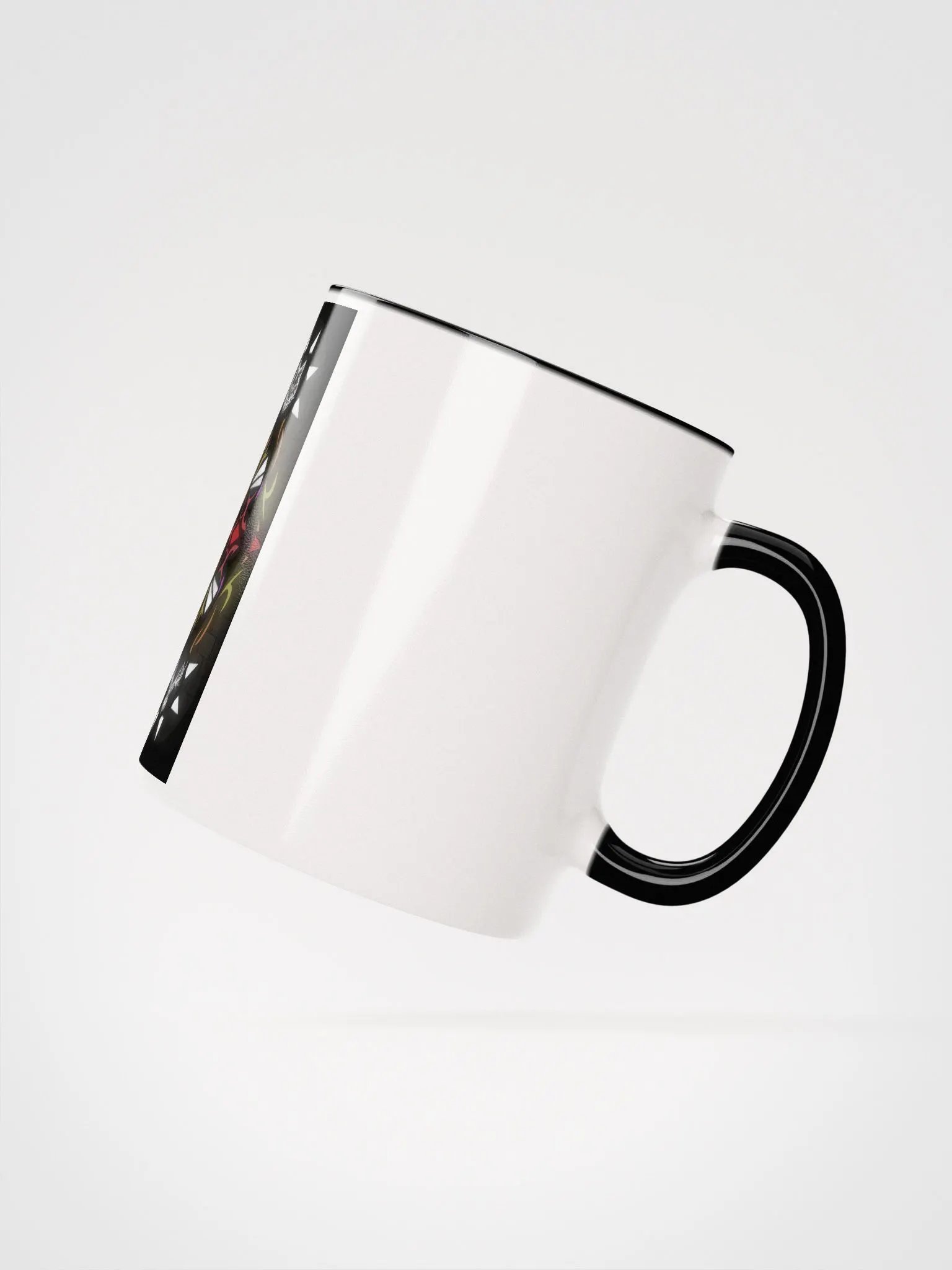 Crying Wolf Album Cover Black & White Mug product image (2)