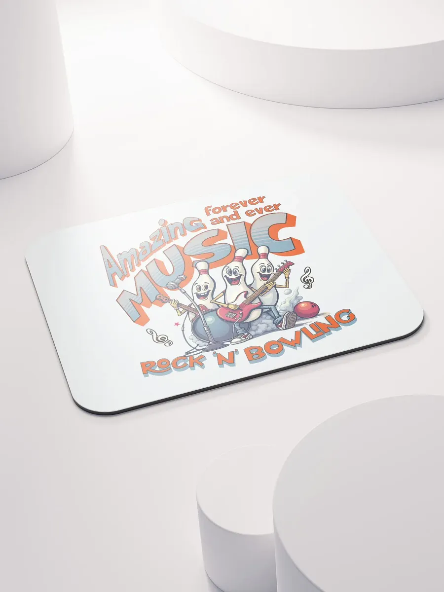 Amazing Music Rock N Bowling Mouse Pad product image (4)