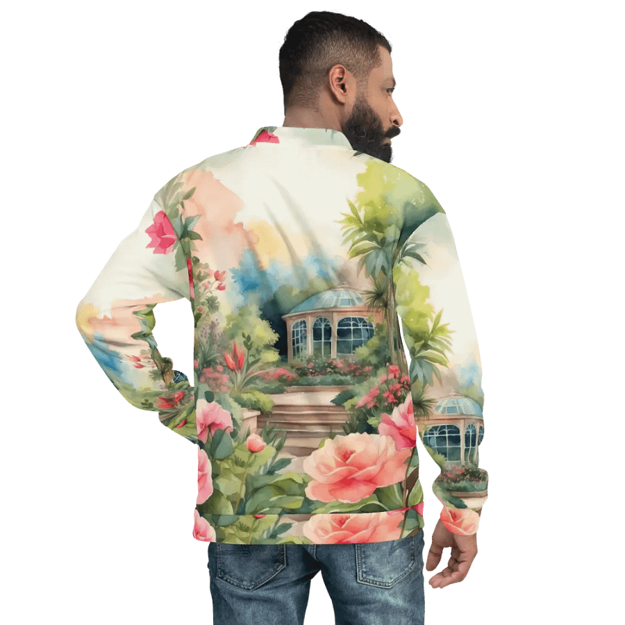The Lost Garden of Heligan All Over Print Bomber Jacket product image (6)